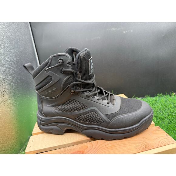Guyisa- Tactical Boots- Black - Size EU 41/ US 8M